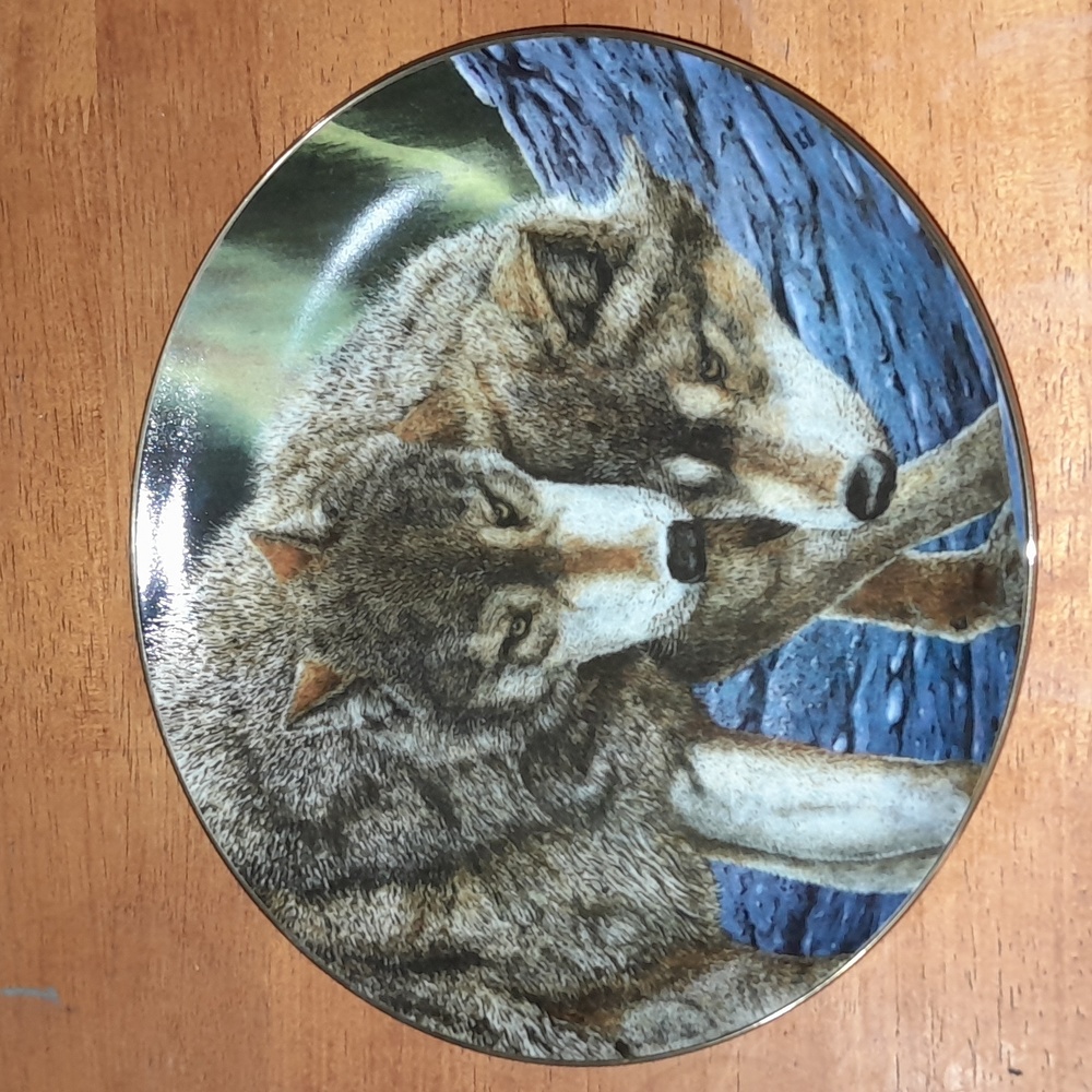 The Danbury Mint Plate Eternal Unity Collection